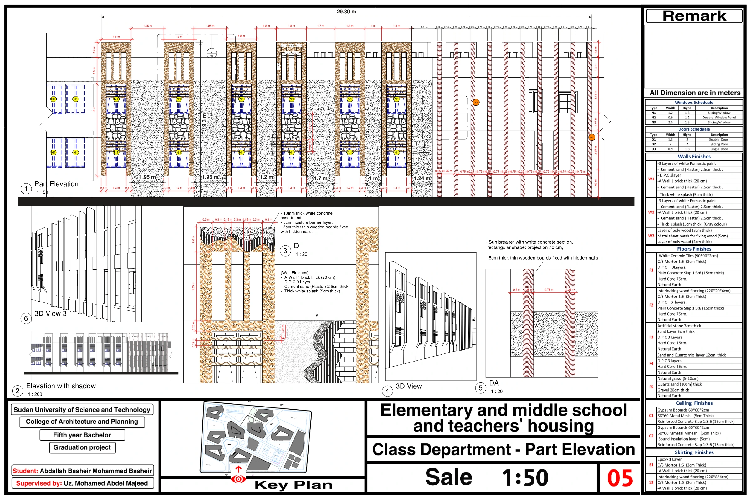Part Elevation Sheet
