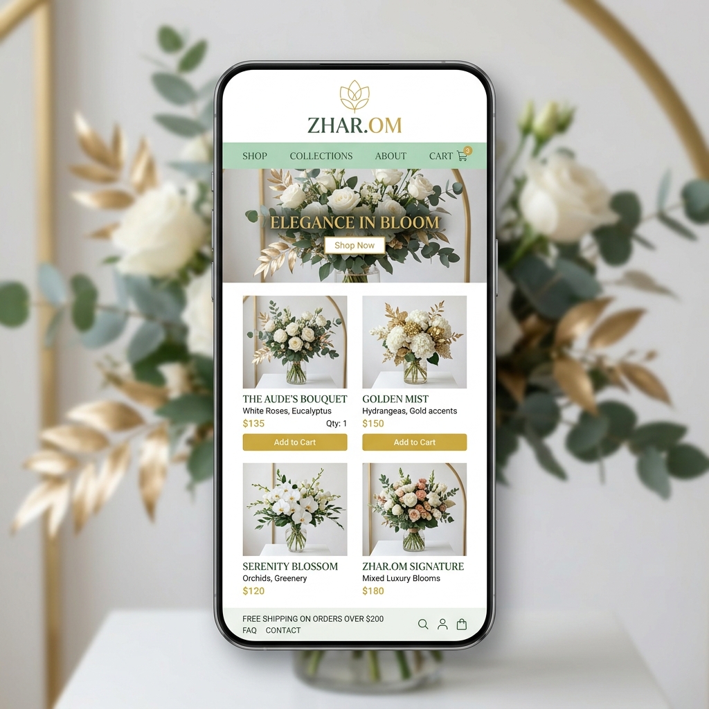 ZHAR.OM Mockup